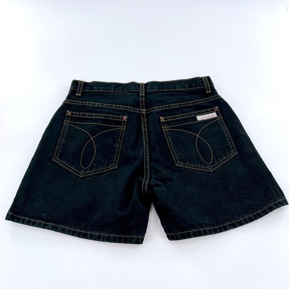 Calvin Klein Jeans Black 100% Cotton Women’s Shorts size 6 - Picture 12 of 12